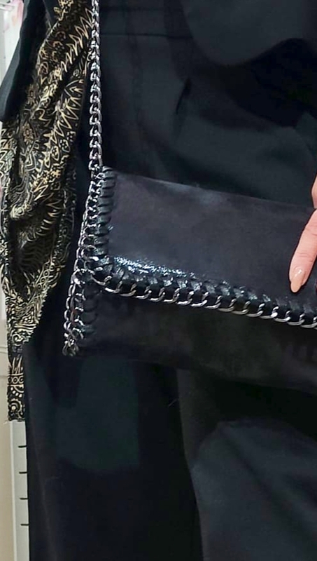 Pochette nera Rock Elegance - immagine 6